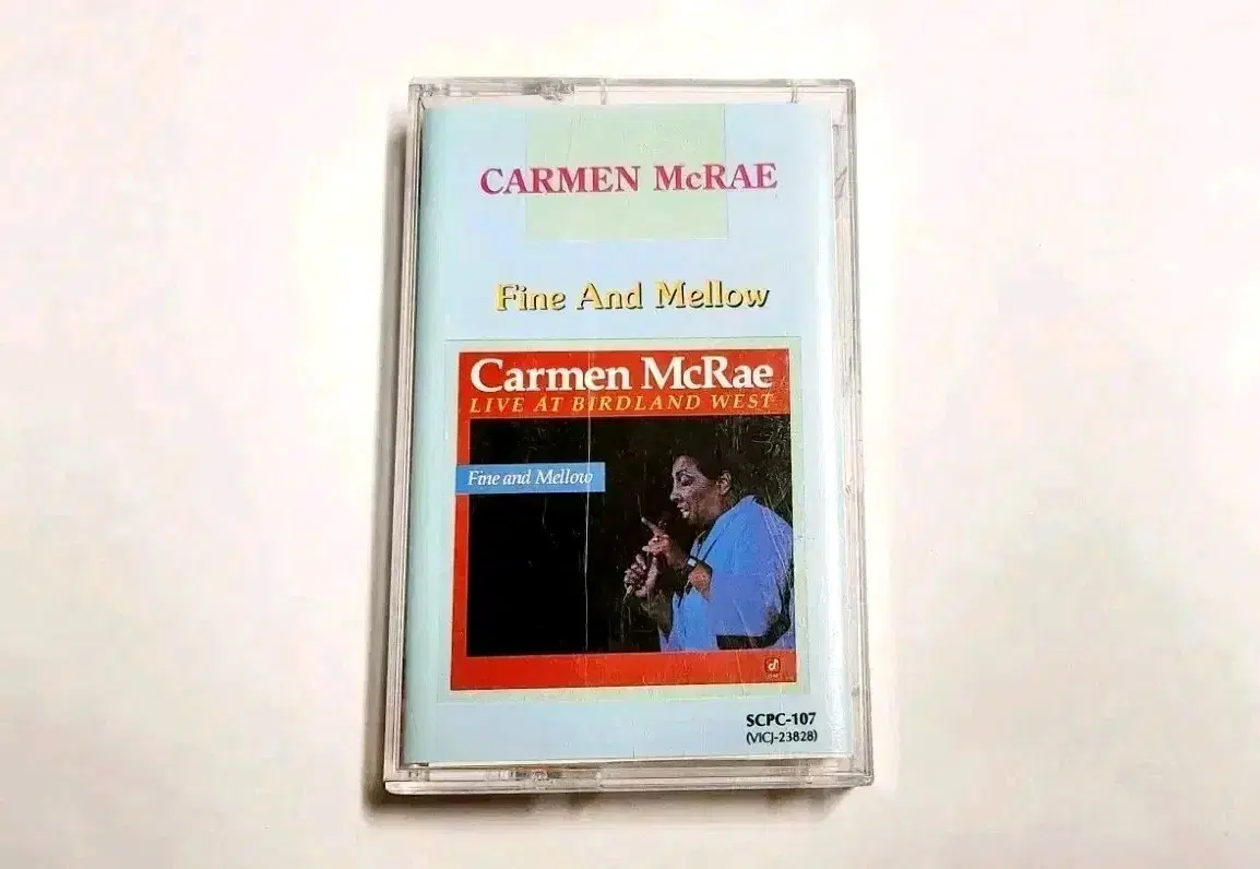 카르맨 맥레이 Carmen McRae 재즈 라이브 앨범 카세트테이프